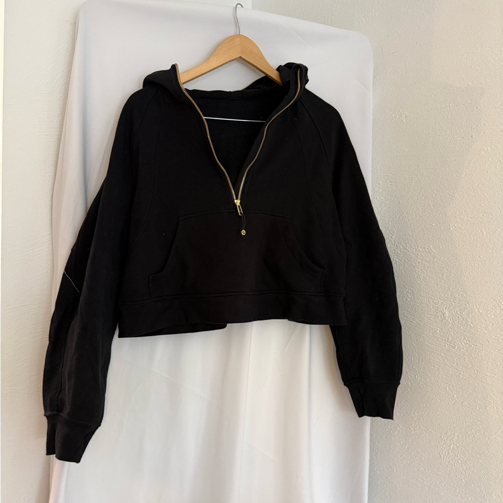 Lululemon Scuba Oversized Half Zip Black